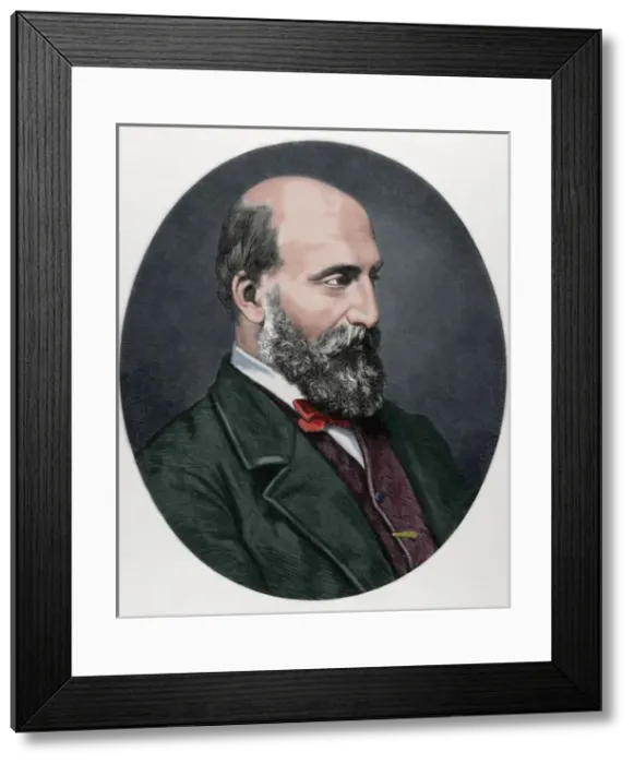 Framed Print : François-Ferdinand-Philippe-Louis-Marie d Orléans, Prince of Joinville (1818-1 Framed Print : François-Ferdinand-Philippe-Louis-Marie d Orléans, Prince of Joinville (1818-1