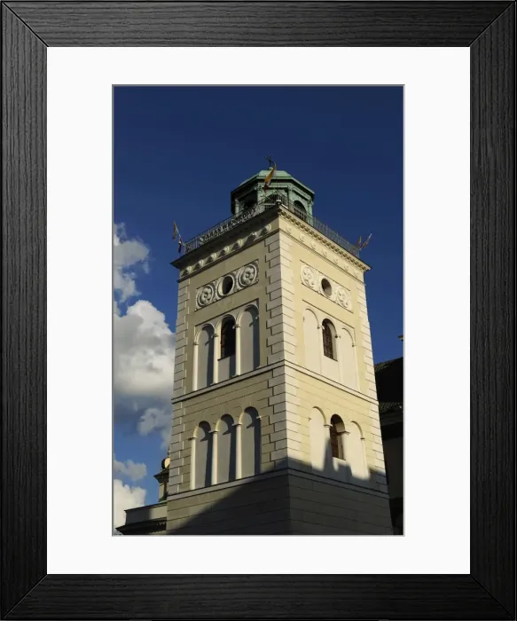 Framed Print : Poland. Warsaw. Saint Annes Church. Bell tower Framed Print : Poland. Warsaw. Saint Annes Church. Bell tower