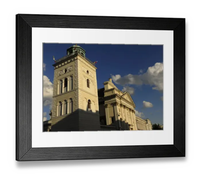 Framed Print : Poland. Warsaw. Saint Annes Church. 18th century Framed Print : Poland. Warsaw. Saint Annes Church. 18th century
