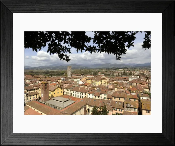 Framed Print : Italy. Lucca. Panorama Framed Print : Italy. Lucca. Panorama