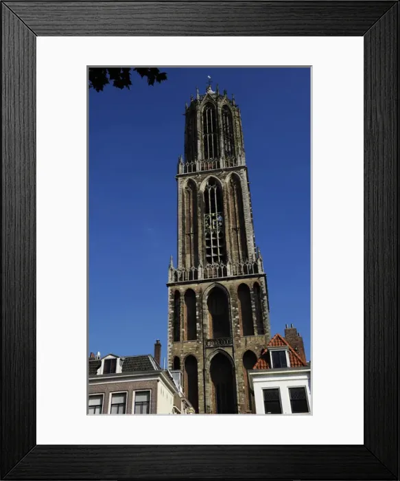 Framed Print : Tower of the Cathedral of Saint Martin. 14th century. Utrech Framed Print : Tower of the Cathedral of Saint Martin. 14th century. Utrech