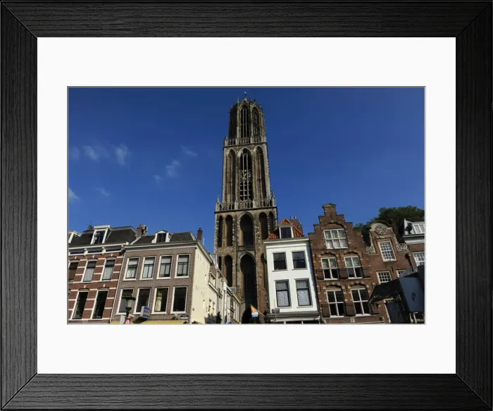 Framed Print : Tower of the Cathedral of Saint Martin. 14th century. Utrech Framed Print : Tower of the Cathedral of Saint Martin. 14th century. Utrech