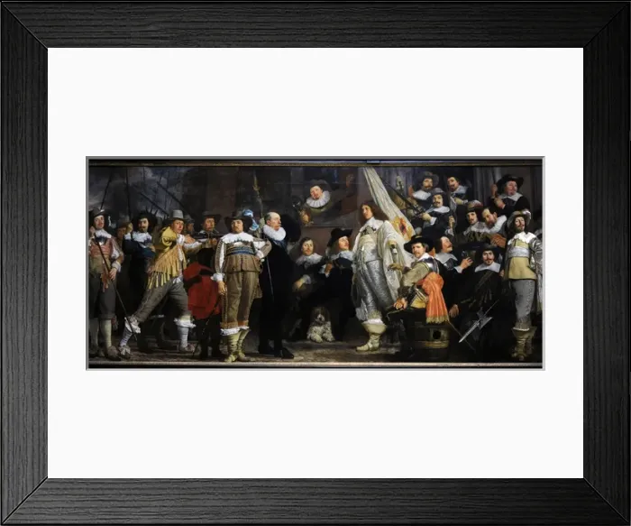 Framed Print : Militia Company of District VIII under the Command of Captai Framed Print : Militia Company of District VIII under the Command of Captai