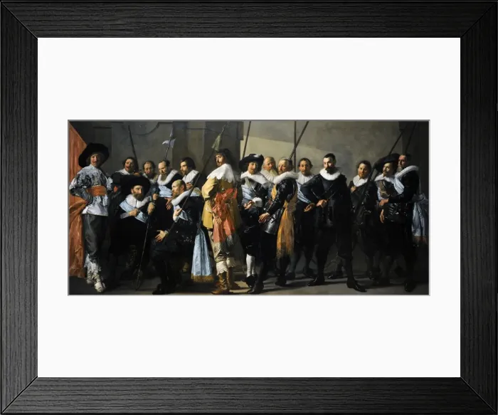 Framed Print : Militia Company of District XI under the Command of Captain Framed Print : Militia Company of District XI under the Command of Captain