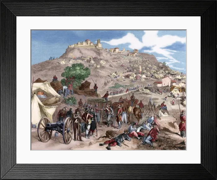 Framed Print : Italian unification (1859-1924). Conquest of Sicily (1860) Framed Print : Italian unification (1859-1924). Conquest of Sicily (1860)