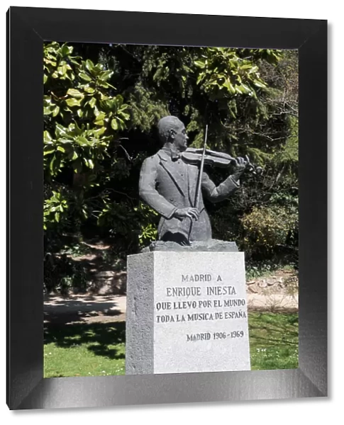 Enrique Iniesta Cano (1906-1969) Spanish musician. Monument