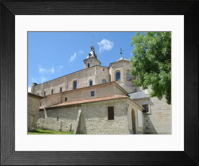 Framed Print : Spain. Rascafria. Monastery of El Paular. Carthusian monaste Framed Print : Spain. Rascafria. Monastery of El Paular. Carthusian monaste