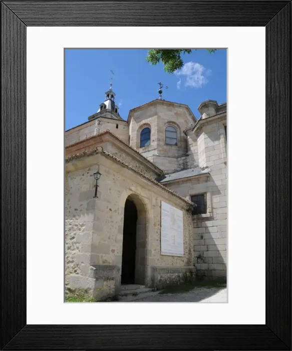 Framed Print : Spain. Rascafria. Monastery of El Paular. Carthusian monaste Framed Print : Spain. Rascafria. Monastery of El Paular. Carthusian monaste
