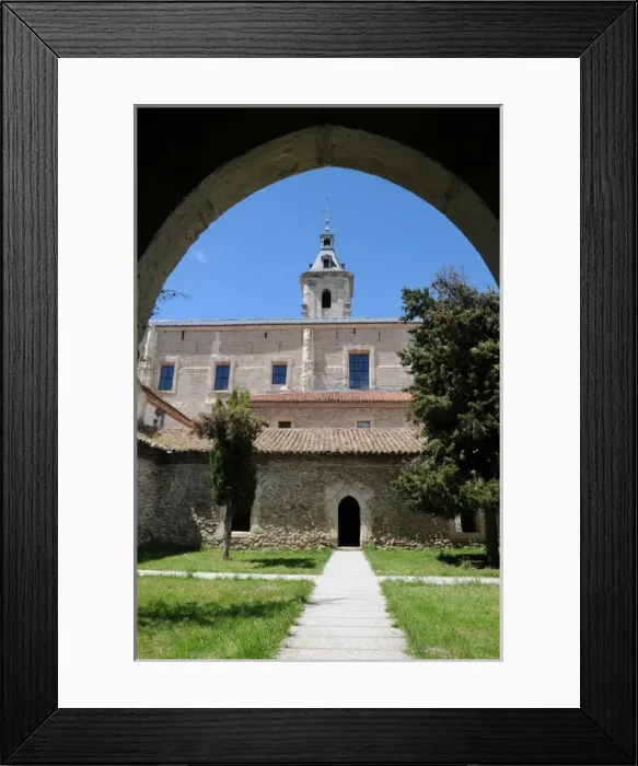 Framed Print : Spain. Rascafria. Monastery of El Paular. Carthusian monaste Framed Print : Spain. Rascafria. Monastery of El Paular. Carthusian monaste