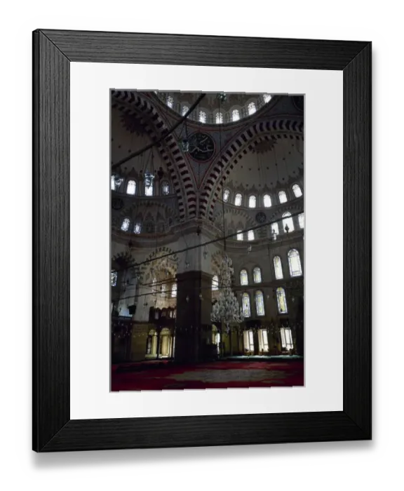 Framed Print : Turkey. Istanbul. Fatih Mosque. Ottoman style. Built in 1463 Framed Print : Turkey. Istanbul. Fatih Mosque. Ottoman style. Built in 1463