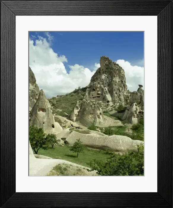 Framed Print : Turkey. Cappadocia. Uchisar. Cave house Framed Print : Turkey. Cappadocia. Uchisar. Cave house