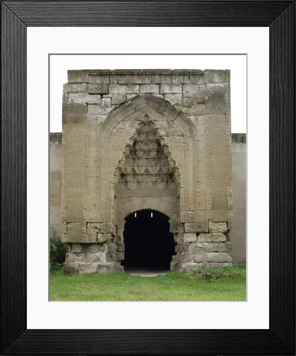 Framed Print : Turkey. Aksaray Province. Sultanhan caravanserai. Built Framed Print : Turkey. Aksaray Province. Sultanhan caravanserai. Built