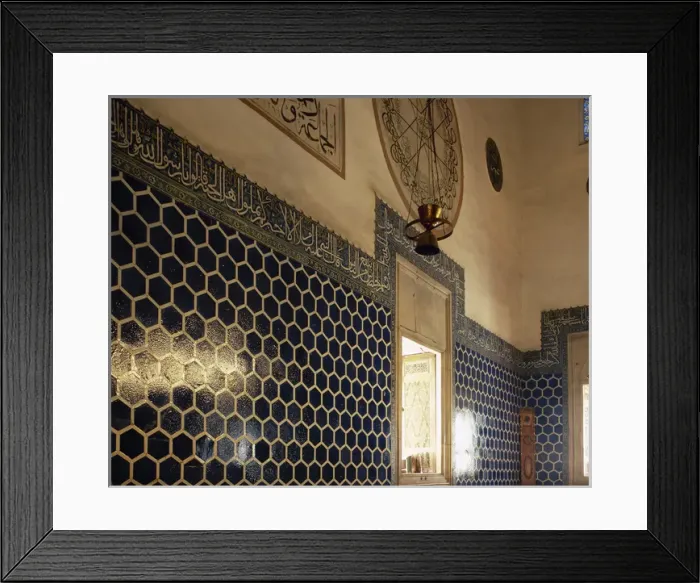 Framed Print : Turkey. Bursa. Yesil Mosque or Mosque of Mehmed I. Ottoman s Framed Print : Turkey. Bursa. Yesil Mosque or Mosque of Mehmed I. Ottoman s