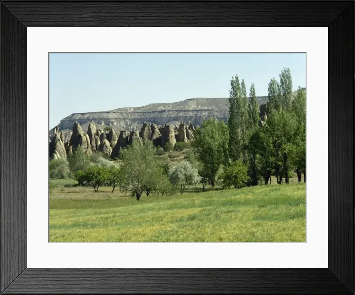 Framed Print : Turkey. Goreme Valley. Landscape. Central Antatolia Framed Print : Turkey. Goreme Valley. Landscape. Central Antatolia