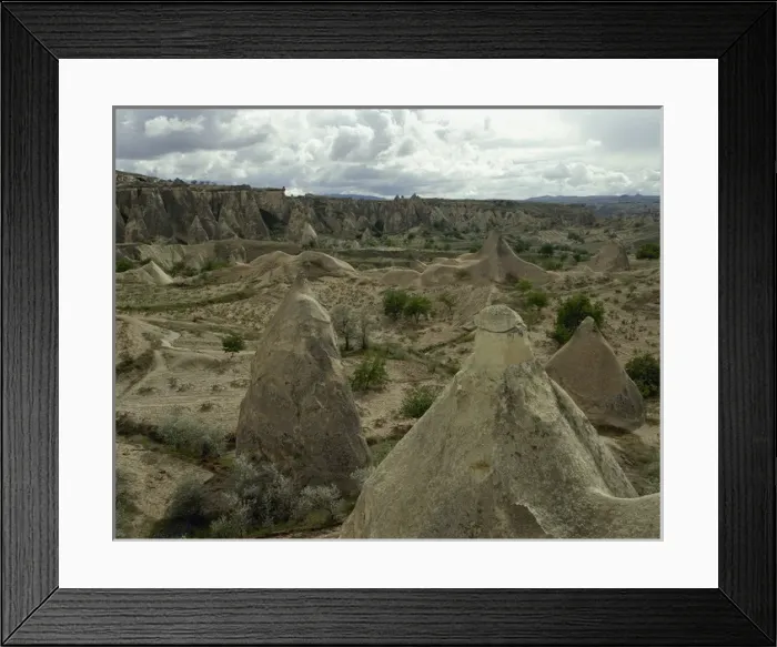 Framed Print : Turkey. Cappadocia. Pasabaglari. Monks Valley. Fairy chimne Framed Print : Turkey. Cappadocia. Pasabaglari. Monks Valley. Fairy chimne