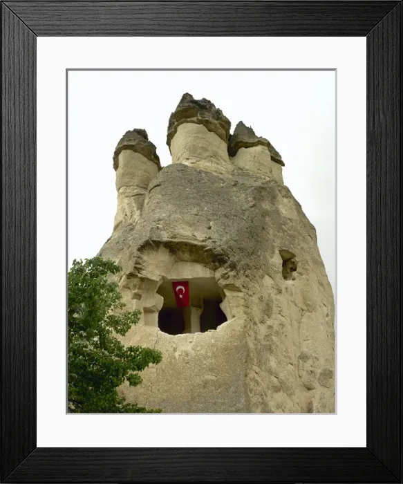 Framed Print : Turkey. Cappadocia. Pasabaglari. Monks Valley. Cave house Framed Print : Turkey. Cappadocia. Pasabaglari. Monks Valley. Cave house