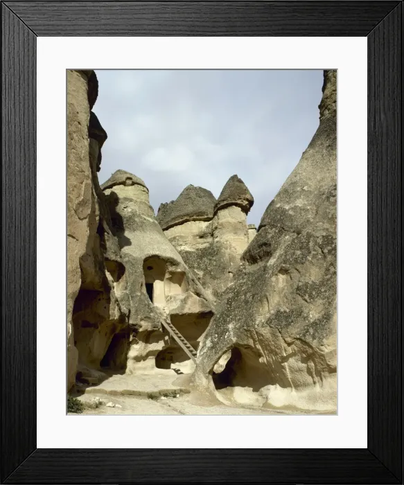 Framed Print : Turkey. Cappadocia. Pasabaglari. Monks Valley. Cave house Framed Print : Turkey. Cappadocia. Pasabaglari. Monks Valley. Cave house