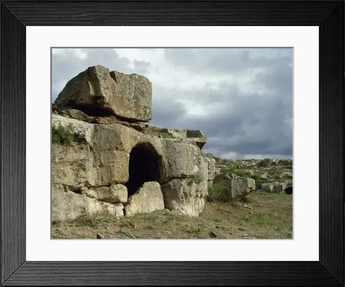Framed Print : Turkey. Gokcetoprak. View of the entrance of the cave church Framed Print : Turkey. Gokcetoprak. View of the entrance of the cave church
