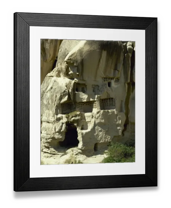 Framed Print : Turkey. Goreme National Park. Troglodyte church. Central Ant Framed Print : Turkey. Goreme National Park. Troglodyte church. Central Ant