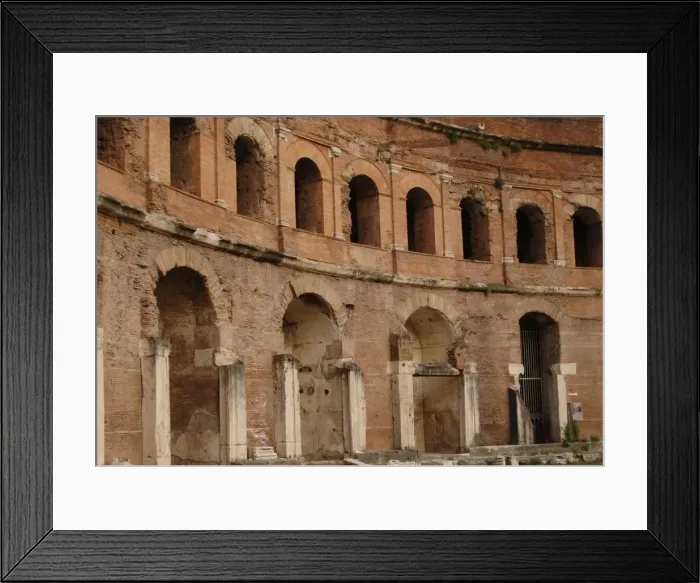 Framed Print : Italy. Rome. Museum of the Imperial Fora. Trajans Market Framed Print : Italy. Rome. Museum of the Imperial Fora. Trajans Market