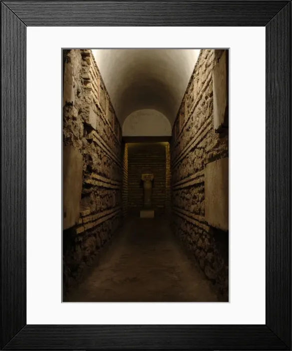 Framed Print : Italy. Rome. Basilica of Saint Cecilia in Trastevere Framed Print : Italy. Rome. Basilica of Saint Cecilia in Trastevere