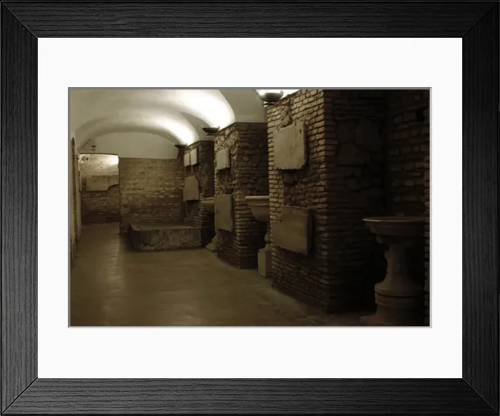 Framed Print : Italy. Rome. Basilica of Saint Cecilia in Trastevere Framed Print : Italy. Rome. Basilica of Saint Cecilia in Trastevere
