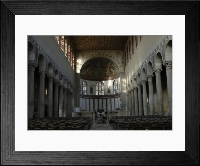 Framed Print : Rome. Fresco by Taddeo Zuccari (1529-1566), 1559. Basilica o Framed Print : Rome. Fresco by Taddeo Zuccari (1529-1566), 1559. Basilica o