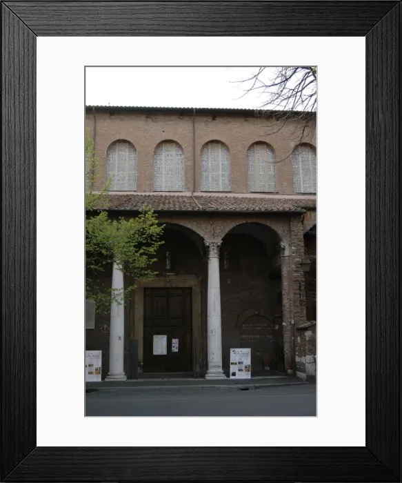Framed Print : Rome. Basilica of Saint Sabina. Exterior Framed Print : Rome. Basilica of Saint Sabina. Exterior