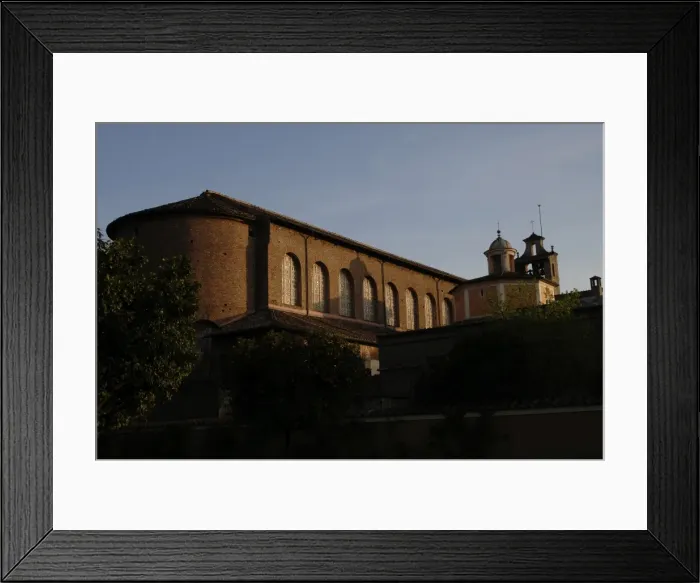 Framed Print : Rome. Basilica of Saint Sabina. Exterior Framed Print : Rome. Basilica of Saint Sabina. Exterior