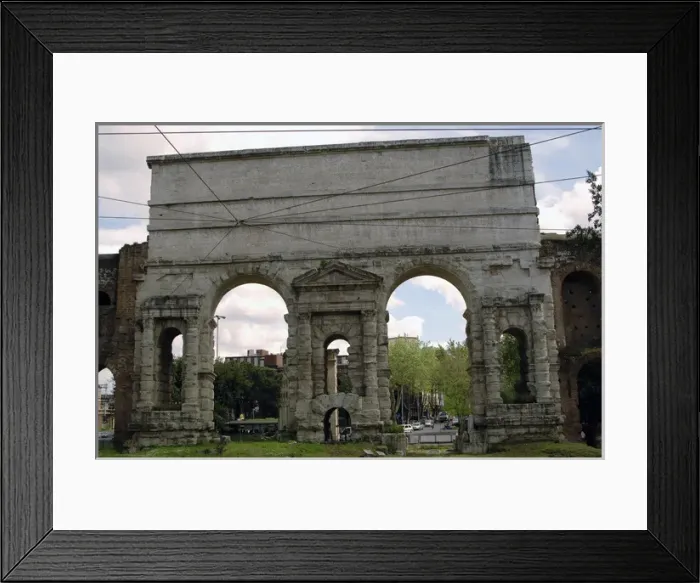 Framed Print : Italy. Rome. Larger Gate (Porta Maggiore) Framed Print : Italy. Rome. Larger Gate (Porta Maggiore)