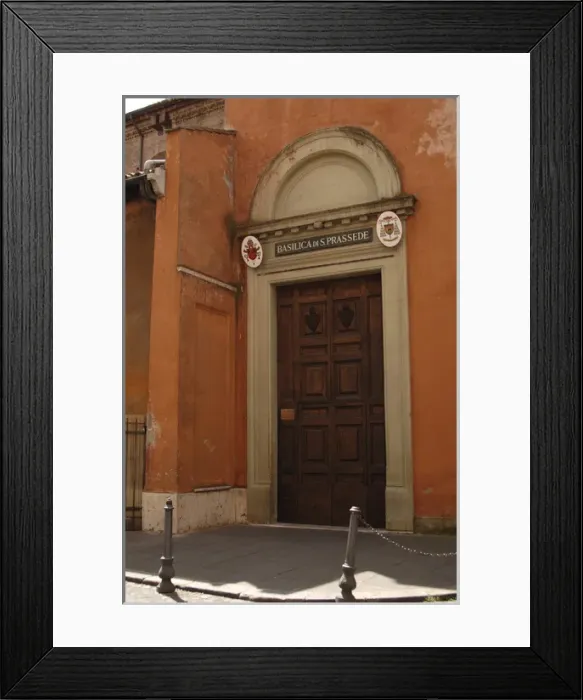 Framed Print : Italy. Rome. Basilica of Saint Praxedes. 8th-9th centuries Framed Print : Italy. Rome. Basilica of Saint Praxedes. 8th-9th centuries