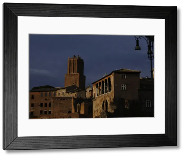 Framed Print : Italy. Rome. Museum of the Imperial Fora. Trajans Market Framed Print : Italy. Rome. Museum of the Imperial Fora. Trajans Market