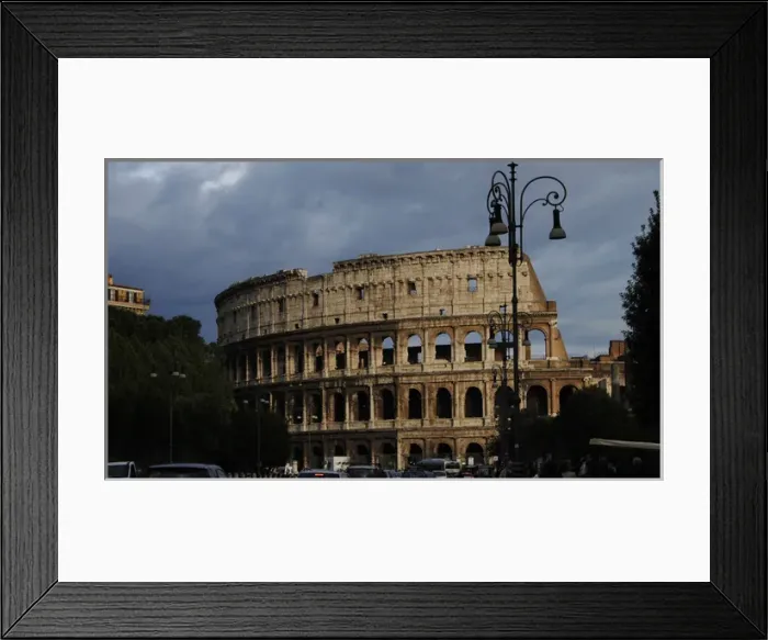 Framed Print : Italy. Rome. The Colosseum. 1st century A. C