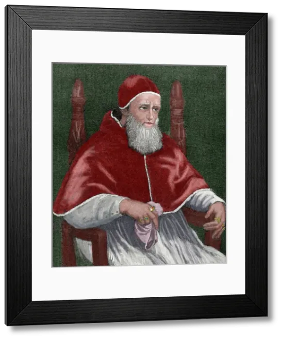 Framed Print : Julius II (1443A?o??n??a?o??e?a?o?1513), nicknamed Framed Print : Julius II (1443A?o??n??a?o??e?a?o?1513), nicknamed