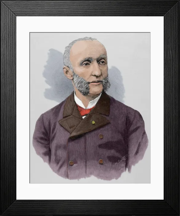 Framed Print : Jules Ma?o?line (1838 A?o??n? 1925). French statesman Framed Print : Jules Ma?o?line (1838 A?o??n? 1925). French statesman
