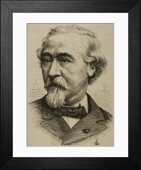 Framed Print : Jean-Baptiste Sebastian Frantz (1817-1899) Framed Print : Jean-Baptiste Sebastian Frantz (1817-1899)