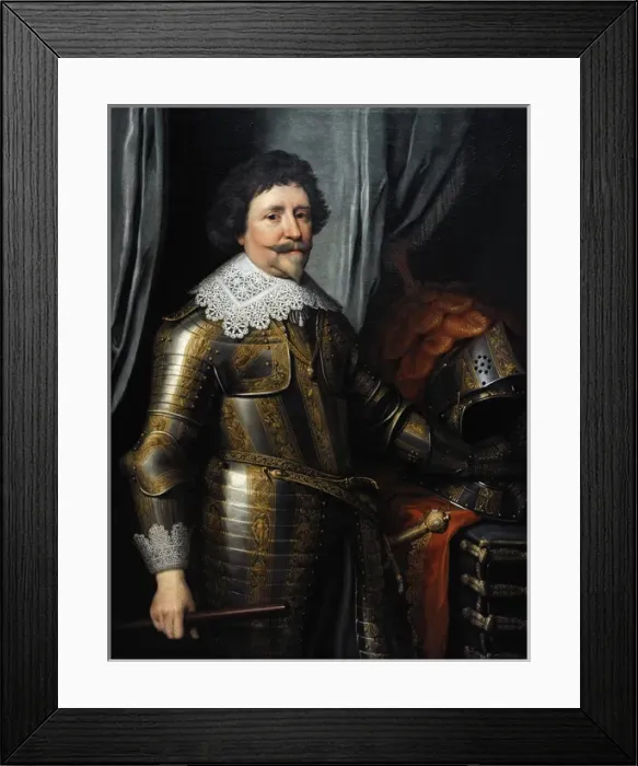 Framed Print : Portrait of Frederick Henry, Prince of Orange (1584-1647), c Framed Print : Portrait of Frederick Henry, Prince of Orange (1584-1647), c