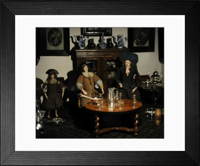 Framed Print : Dolls House of Petronella Dunois, c. 1676 Framed Print : Dolls House of Petronella Dunois, c. 1676