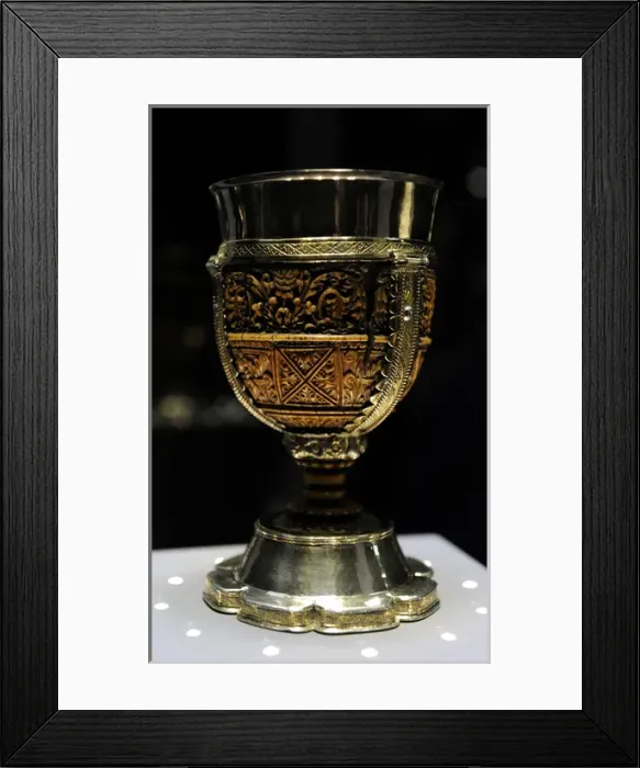 Framed Print : Lebuinus Chalice. 8th-9th centuries. Carolingian Framed Print : Lebuinus Chalice. 8th-9th centuries. Carolingian