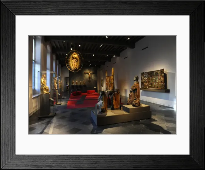 Framed Print : Interior of Catharijneconvent Museum. Utrecht Framed Print : Interior of Catharijneconvent Museum. Utrecht