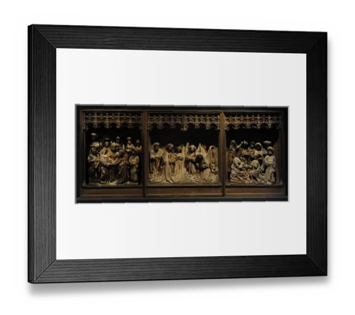 Framed Print : Altarpiece of Saint Lambert. Utrecht, 1470-1480. Clay Framed Print : Altarpiece of Saint Lambert. Utrecht, 1470-1480. Clay