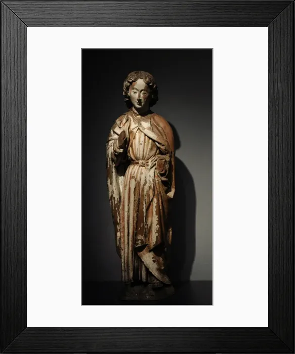 Framed Print : Saint John the Baptist, c. 1470, by Master of the Statues of Framed Print : Saint John the Baptist, c. 1470, by Master of the Statues of