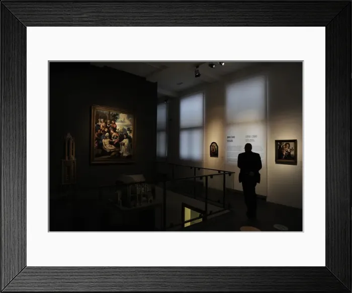 Framed Print : Utrecht. Interior of Centraal Museum Framed Print : Utrecht. Interior of Centraal Museum