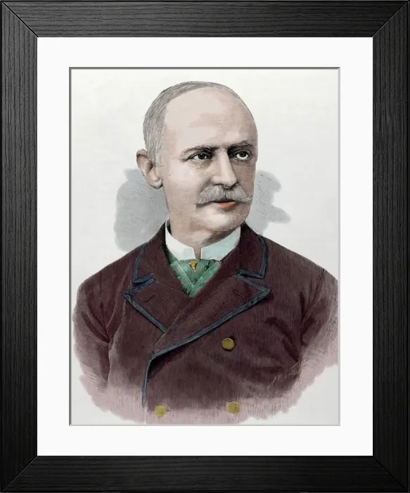 Framed Print : Benjamin Maximo Laguna y Villanueva (1822-1902). Spanish bot Framed Print : Benjamin Maximo Laguna y Villanueva (1822-1902). Spanish bot