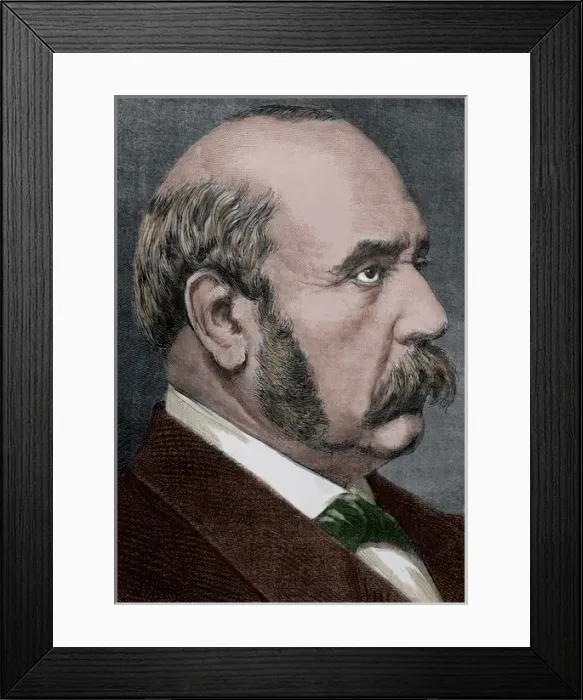 Framed Print : Alexandre Auguste Ledru-Rollin (1807-1874). French politicia Framed Print : Alexandre Auguste Ledru-Rollin (1807-1874). French politicia