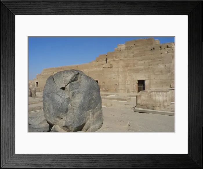 Framed Print : Egyptian Art. Temple of Kom Ombo Framed Print : Egyptian Art. Temple of Kom Ombo