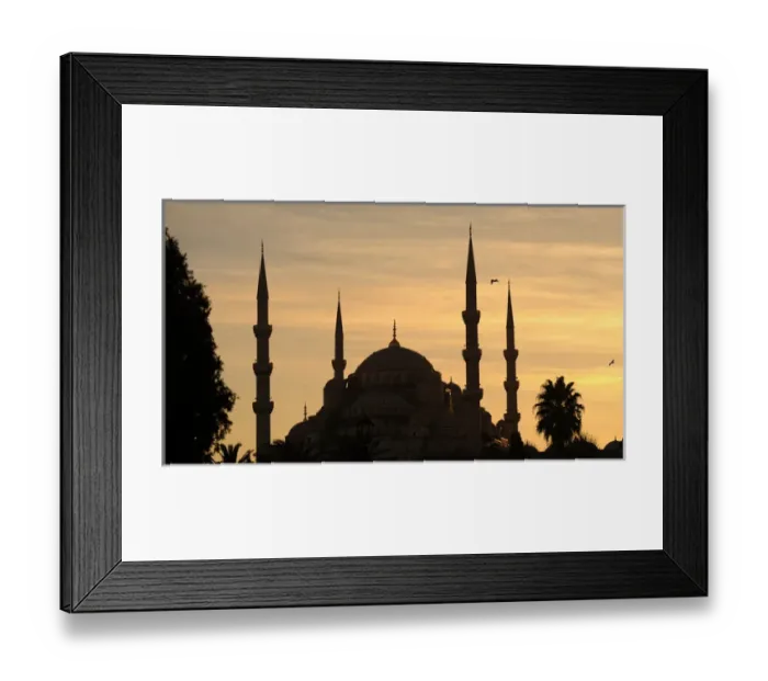 Framed Print : Turkey. Istanbul. Blue Mosque. 17th century. Classical Ottom Framed Print : Turkey. Istanbul. Blue Mosque. 17th century. Classical Ottom