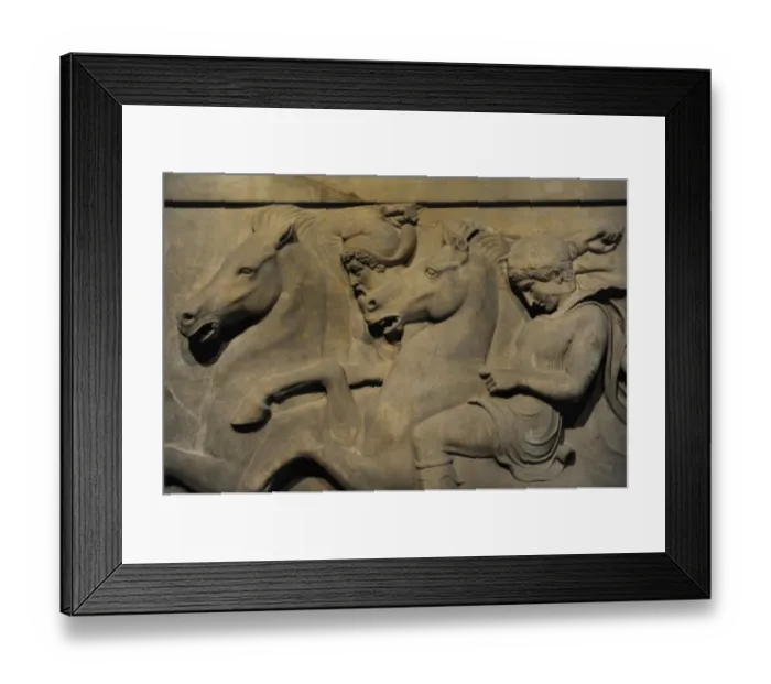 Framed Print : Lycian Sarcophagus. 5th century BC. Paros marble Framed Print : Lycian Sarcophagus. 5th century BC. Paros marble