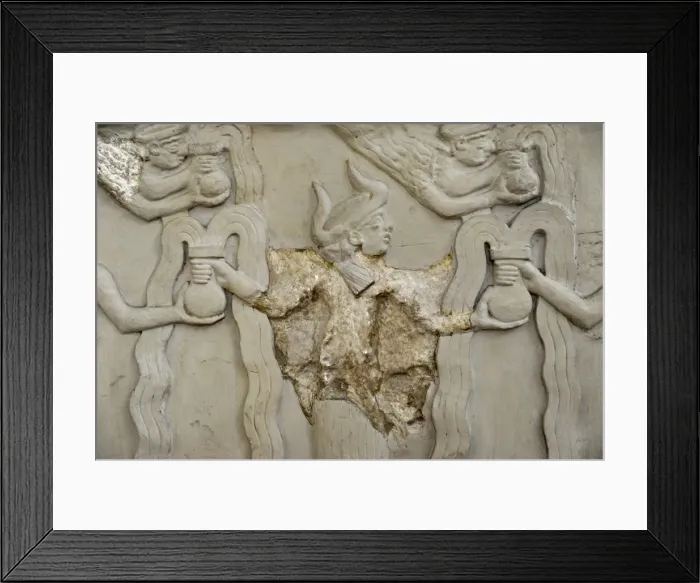 Framed Print : Sacred Basin. Gudea Period. 2144-2124 BC Framed Print : Sacred Basin. Gudea Period. 2144-2124 BC