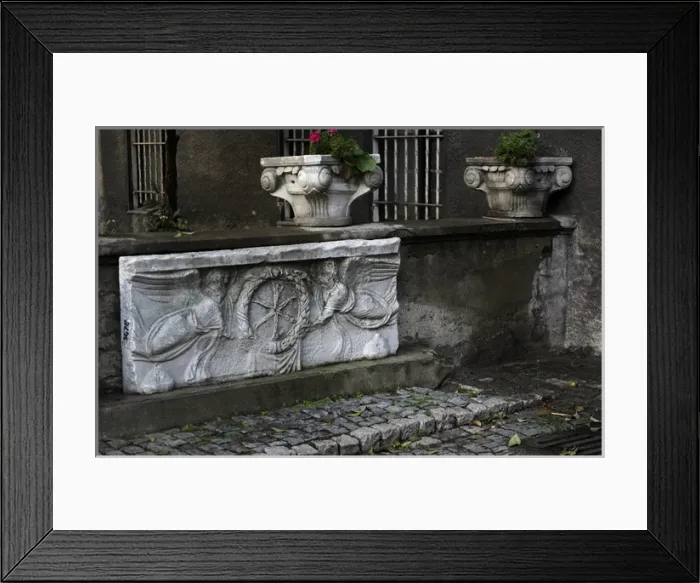 Framed Print : Roman Sarcophagus Framed Print : Roman Sarcophagus